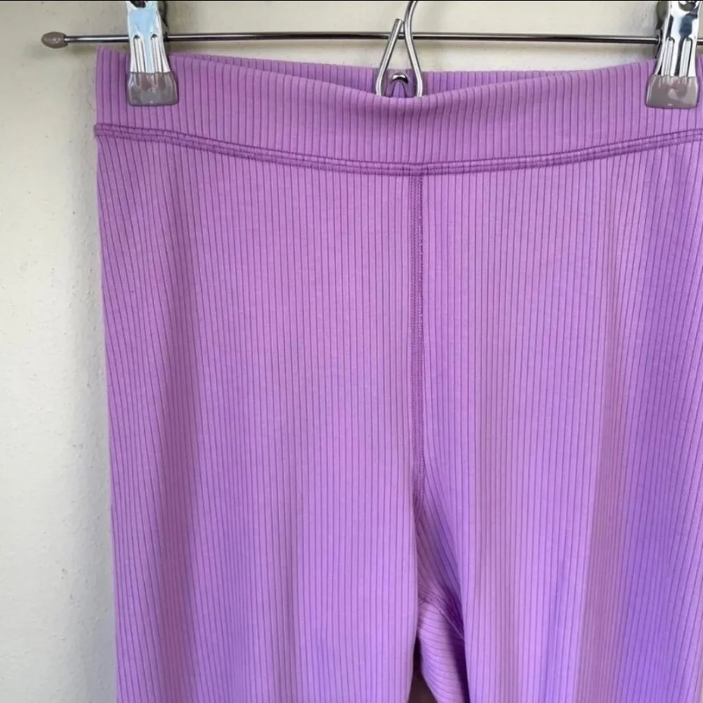 Alo Yoga Ribbed High-Waist 7/8 Blissful Legging